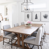 Leigh Dining Chair - Light Grey