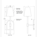Blonay Sconce