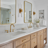 Dixon Double Sconce - Brass