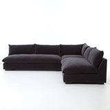 Wisconsin 3 Piece Charcoal Sectional
