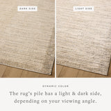 Jeremiah Brent x Loloi Bleecker Sand / Charcoal Rug