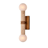 Beatrix Beige Bath Wall Sconce