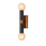 Beatrix Black Bath Wall Sconce