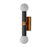 Beatrix Black Bath Wall Sconce