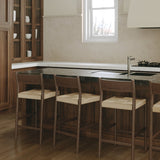 Asher Counter Stool - Walnut