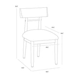 Florian Dining Chair - Light Oak
