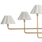 Poly Chandelier - Brass