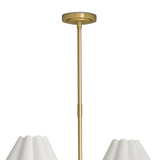 Poly Chandelier - Brass