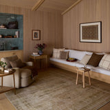 Amber Lewis x Loloi Cambria Natural / Jade Rug