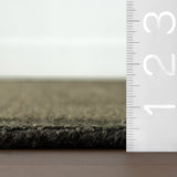 Nate Berkus Ondine Solid Wool Cozy Area Rug