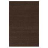 Nate Berkus Hollis Solid Wool Cozy Area Rug - Dark Brown