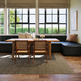 Nate Berkus Hollis Solid Wool Cozy Area Rug - Ash Brown