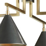 Stereo Chandelier - Bronze