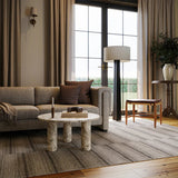 Mateo Striped Wool Cozy Rug by Nate Berkus