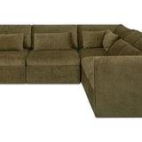 Swift Classic L Modular Sectional Dark Green
