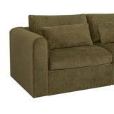 Swift Classic L Modular Sectional Dark Green