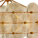 Whirlwind Medium Gold Chandelier