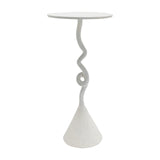 Cauda White Drinks Table