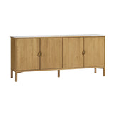 Olive 4-door Oak Buffet
