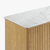 Olive 4-door Oak Buffet