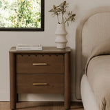 William Nightstand Vintage Brown