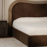Marrone Bed - Dark Brown