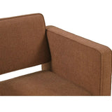 Kamala Accent Chair - Burgundy
