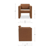Kamala Accent Chair - Burgundy