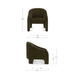 Tao Armchair - Cedar Green