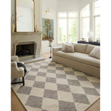 Chris Loves Julia x Loloi Francis Beige/Charcoal Rug