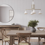 Stereo Chandelier - White