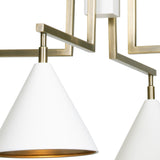 Stereo Chandelier - White