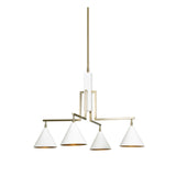 Stereo Chandelier - White