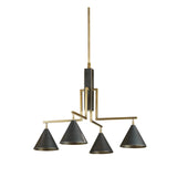 Stereo Chandelier - Bronze