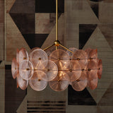Whirlwind Medium Gold Chandelier
