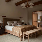 Priya Bone/Bluestone Rug