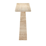 Demi Travertine Console Table