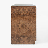 Snipes Burled 6 Drawer Dresser