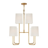 Go Lightly 31.00" Chandelier - Gilded