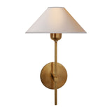 Hackney Single Sconce - Brass