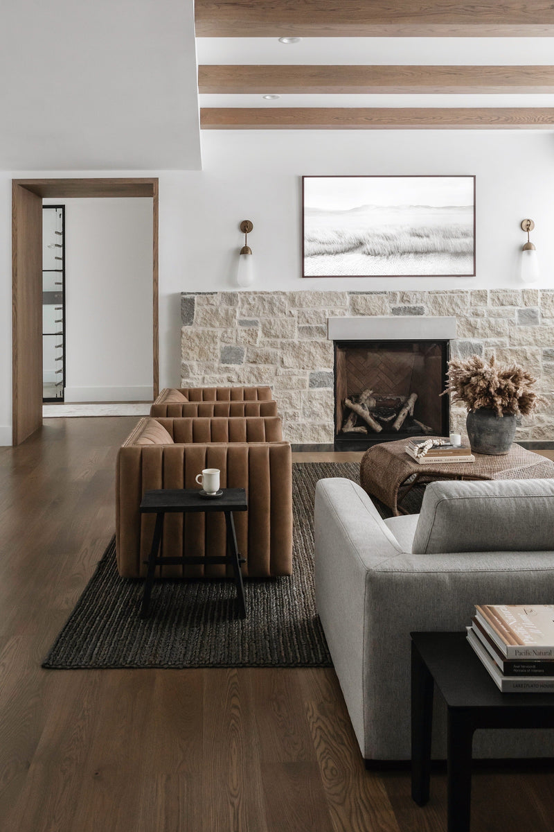 Darcy Swivel Chair - Leather