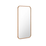 Kai Floor Mirror Oak – angled view