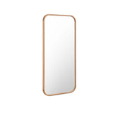 Kai Floor Mirror Oak – angled view