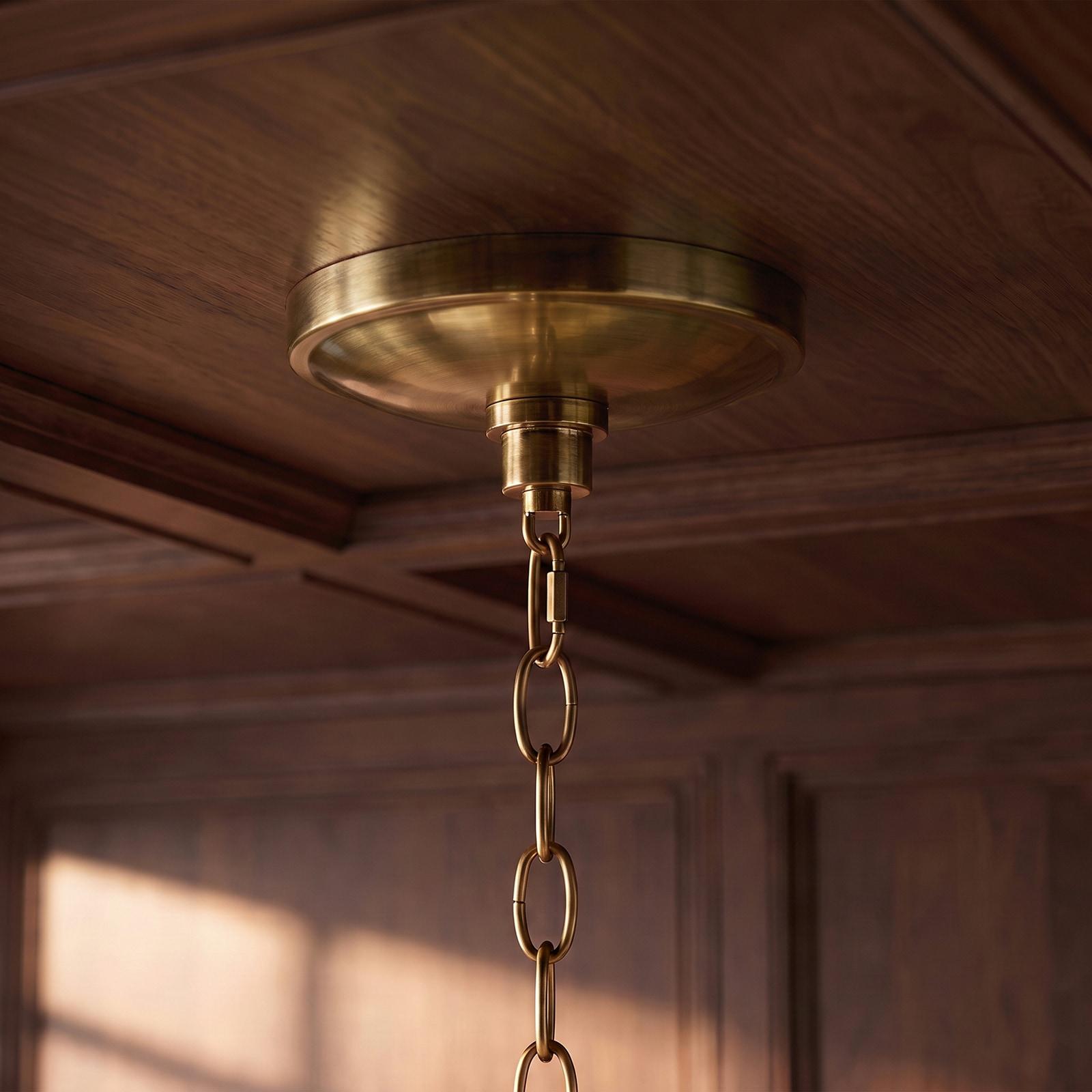 Larousse Basin Pendant Mist Blue – alternate lifestyle view
