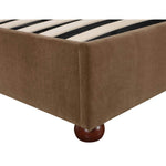 Redden King Storage Bed Light Brown – headboard detail