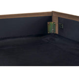 Redden King Storage Bed Light Brown – frame detail