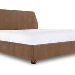 Redden King Storage Bed Light Brown – angled detail