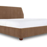 Redden King Storage Bed Light Brown – angled detail