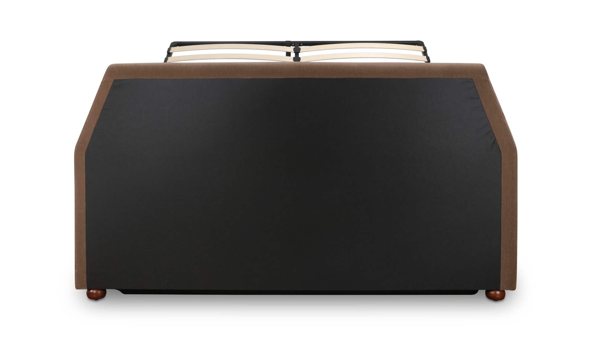 Redden King Storage Bed Light Brown – back view