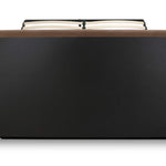 Redden King Storage Bed Light Brown – back view